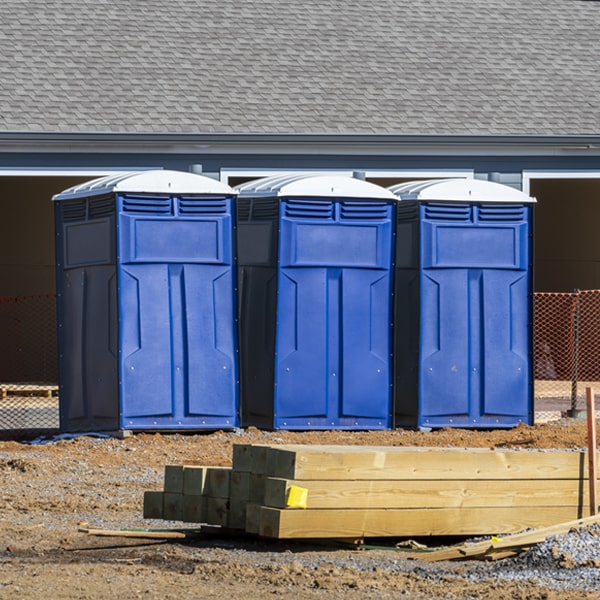 what is the cost difference between standard and deluxe porta potty rentals in Canoe Pennsylvania